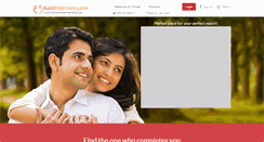 Desktop Screenshot of kulinmatrimony.com